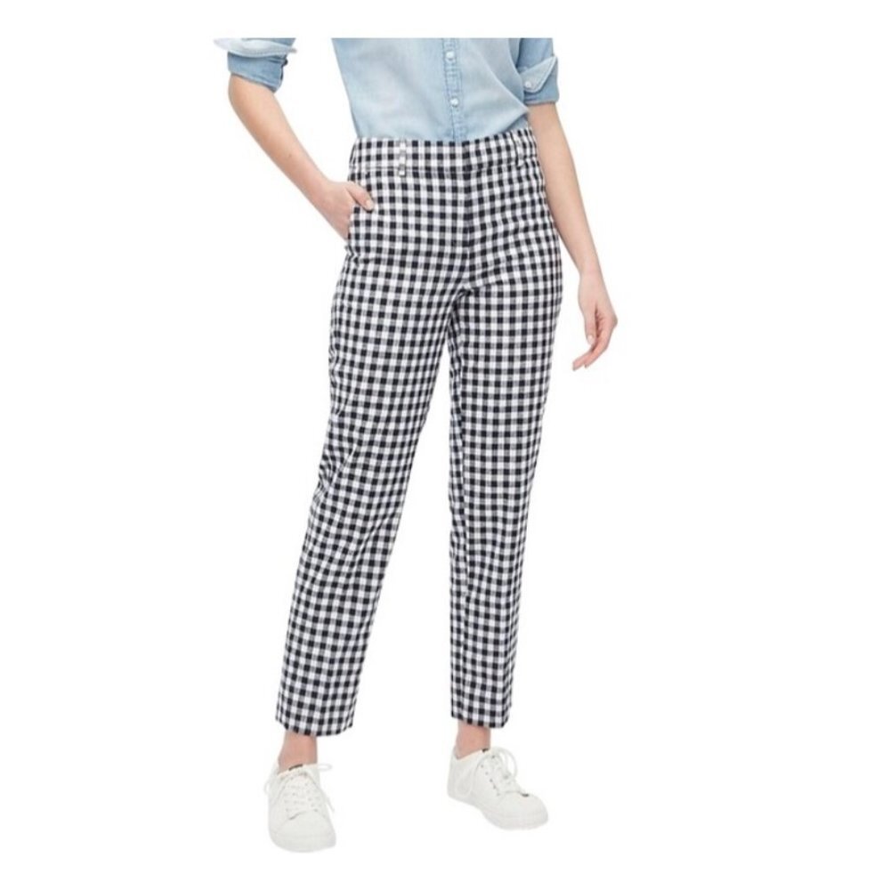 J. Crew Women’s Mattie Gingham Pants — 4